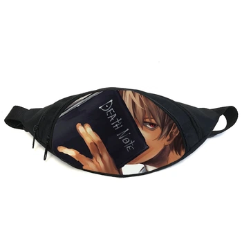 Сумка бананка Зошит смерті Death Note (GB DN 024) Gear Bag чорна