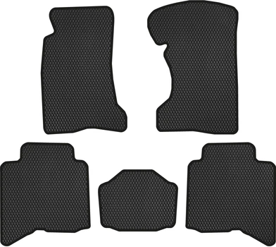 EVA коврики EVAtech в салон авто Great Wall Hover H3 2005+ SUV EU 5 шт Black (GL51233CB5RBB)