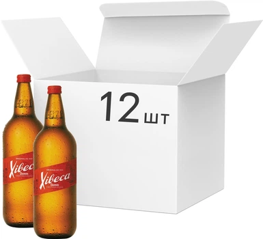 Xibeca світле фільтроване 1 л × 12, ПЕТ