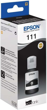 Чорнило Epson EcoTank 111 Pigmented Black 120 мл (C13T03M140)
