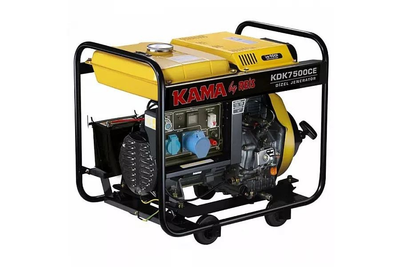 Генератор дизельний трифазний Kama KDK 7500 CE3 (5 кВт)