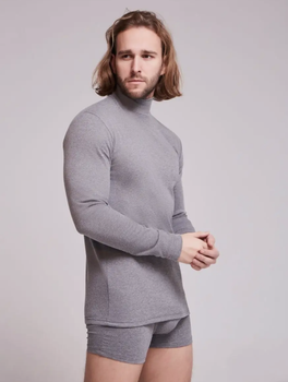 Мужской гольф стойка Enrico Coveri ET1015 Grigio 50(L) Серый