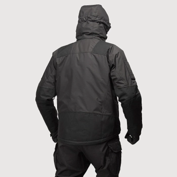 Тактична зимова куртка UATAC Black Membrane Climashield Apex M