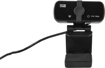 Веб-камера DON ONE WBC200 Webcam FullHD 1080P Black (5711336030627)