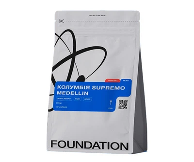 Кофе Foundation Colombia Supremo Medellin в зернах 250 г