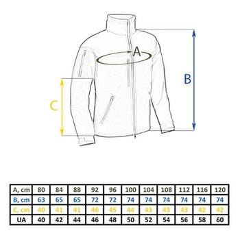 Кофта флисовая Tailor Multicam 52