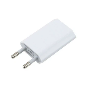 Адаптер перехідник USB 220V 1А зарядка 9600 AR-600 Білий