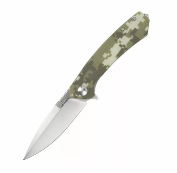 Нож складной карманный, туристический Flipper Adimanti Skimen-CA Camouflage 205 мм
