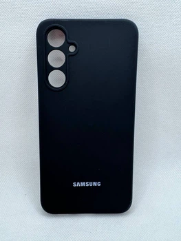 Чехол Silicone Cover Full для Samsung Galaxy A54 Черный
