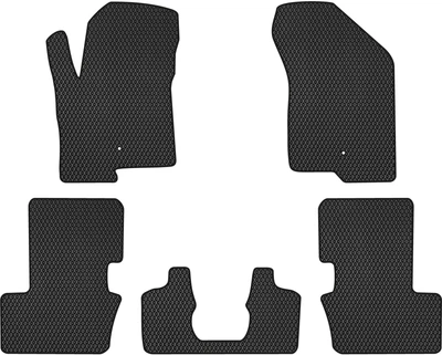 EVA коврики EVAtech в салон авто Jeep Compass Restyling 2011-2016 1 поколение SUV USA 5 шт Black (JP1781CV5LA2RBB)