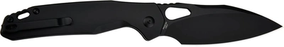Нож CJRB Knives Frack Black Blade AR-RPM9 Steel handle Черный (27980386)