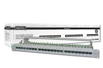 Патч-панель DIGITUS 19" 1U, 24 порта, Cat.6A STP в сборе
