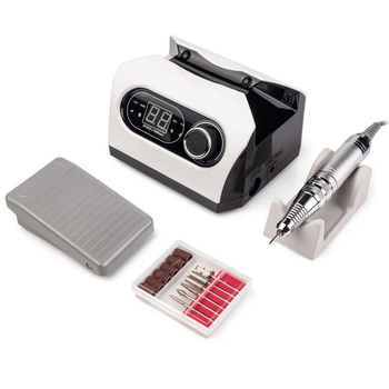 Фрезер для манікюру Nail Drill ZS-717 PRO WHITE 65 Ват, 45 000 об/хв