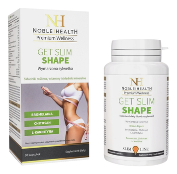 Suplement diety Noble Health Get Slim Shape 30 kapsułek (5903068655272)