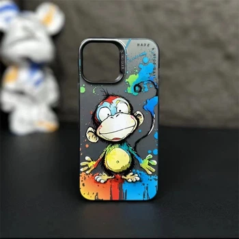 Противоударный чехол для Apple iPhone 14 Pro Max So Cool Print / Monkey