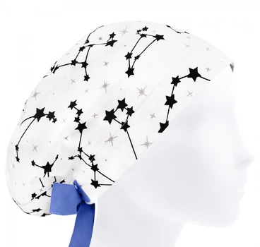Медицинская шапочка женская HeadwearUniverse универсальная принт Созвездия