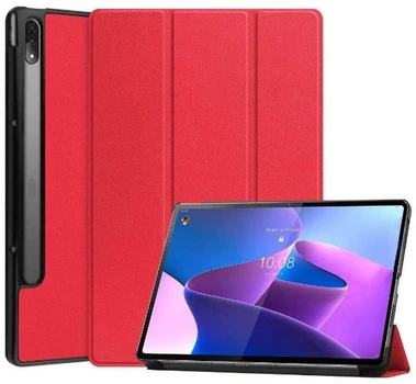 Чехол Smart Case на Lenovo Tab P12 Pro (12.6") красный