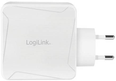 Мережевий зарядний пристрій LogiLink 2-Port USB-A/USB-C 100 Вт Білий (4052792067538)