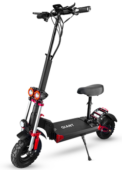Електросамокат GIANT Outlander M11 Pro 26Ah 1600W Black з сидінням (модель 2025 року)
