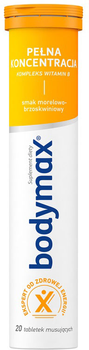 Suplement diety Orkla Bodymax Pełna Koncentracja 20 tabletek musujących (5702071386988)