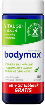 Suplement diety Orkla Bodymax Vital 50+ 80 tabletek (5702071501510)
