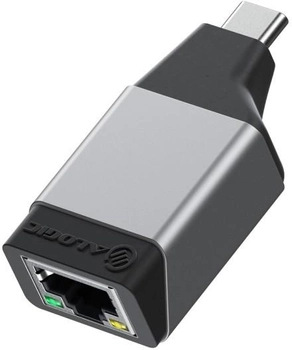 Adapter Alogic Ultra Mini USB-C Male to RJ45 Ethernet (ULCGEMN-SGR)