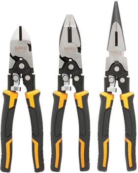 Набір із трьох шарнірно-губцевих інструментів DeWALT Compound Action DWHT0-70485