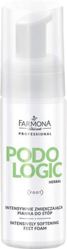 Pianka do stóp Farmona Professional Podologic Herbal intensywnie zmiękczająca 165 ml (5900117098936)