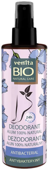 Дезодорант для ніг Venita Bio Natural Care антибактеріальний 100 мл (5902101520225)