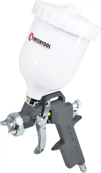 Пульверизатор (INTERTOOL) з верхн.бачком (пластм.) HP 1.5mm 600мл до 5Атм PT-0204
