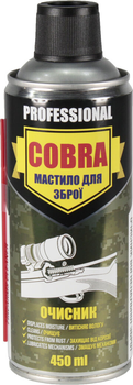 Змазка-спрей для зброї (Cobra) 450мл. NX45130