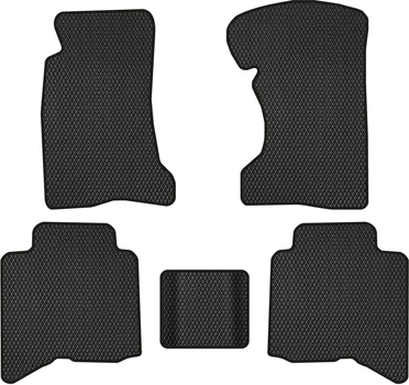 EVA коврики EVAtech в салон авто Great Wall Hover H2 2005+ SUV China 5 шт Black (GL52457CB5RBB)