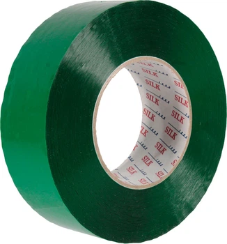 Скотч зеленый 300м.х48мм. (Silk-Tape)