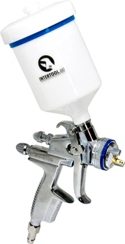 Пульверизатор (INTERTOOL) з верхн.бачком (пластм.) HVLP II 1.3mm 600мл до 5Атм (PT-0105)