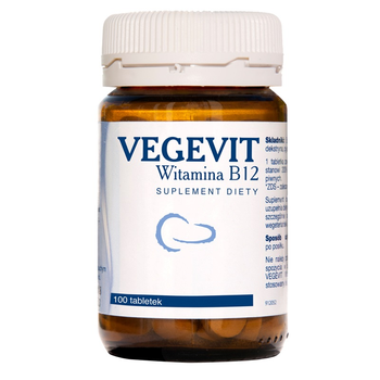 Suplement diety Vegevit Witamina B12 100 tabletek (5000477038068)