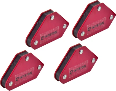Набор магнитных уголков для сварки (Intertool) кт. 4шт. MW-0008