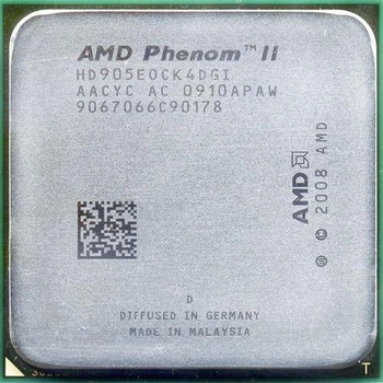 Процесор AMD Phenom II X4 905e 2.5GHz, 65W AM3 Б/В