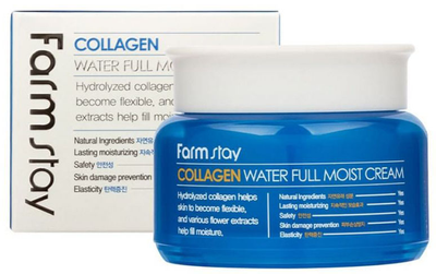 Krem do twarzy FarmStay Collagen Water Full Moist Cream kolagenowy nawilżający 100 g (8802221001338)