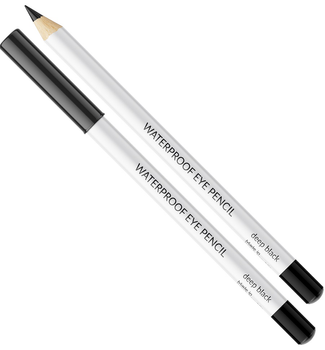 Олівець для очей Vipera Waterproof Eye Pencil водостійкий для слизової Deep Black 1 г (5903587932038)