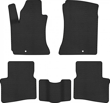 EVA коврики EVAtech в салон авто Kia Ceed (ED) 2006-2009 1 поколение Htb EU 5 шт Black (KI3102CCC5AV2RBB)