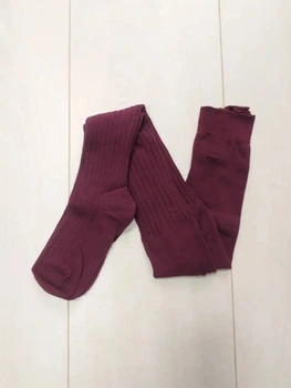 Колготи в рубчик бордові Primark 110см (400094680)