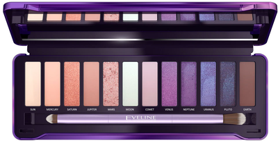 Палетка тіней для повік Eveline Mystic Galaxy Eyeshadow Palette 12 г (5903416027119)