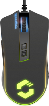 Mysz Speedlink Orios RGB USB Black (SL-680010-BK)