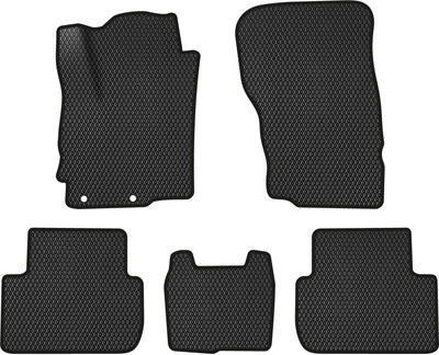 EVA коврики EVAtech в салон авто Mitsubishi Eclipse Cross Restyling 2020+ SUV EU 5 шт Black (MT1885CD5AV2RBB)