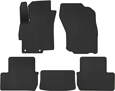 EVA коврики EVAtech в салон авто Mitsubishi Lancer (10) AT 2007-2015 10 поколения Sedan USA 5 шт Black (MT32395C5AV2RBB)