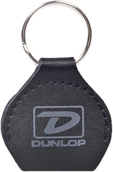 Кожаный брелок-держатель для медиаторов DUNLOP 5201 PICKERS POUCH KEYCHAIN