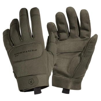Тактические перчатки Pentagon Duty Mechanic Gloves P20010 X-Large, RAL7013 (Олива)