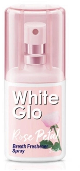 Спрей-освіжувач для ротової порожнини White Glo Rose Petal Breath Freshener 20 мл (93553223)