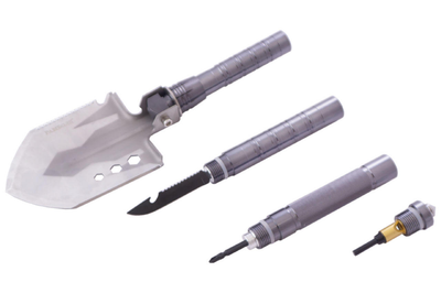 Лопата многофункциональная Рамболд 8-в-1 M8 металлик ручка (AB-005)