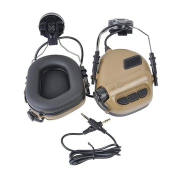 Активні захисні навушники Earmor M31H MOD3 (CB) Coyote Brown
